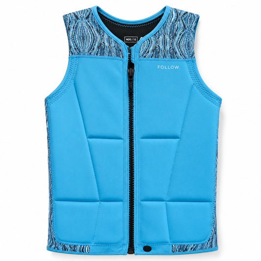 Follow Harmony Women's Impact Vest — Aqua - MDD — front view
