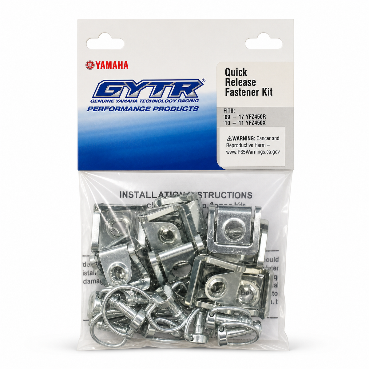 QUICK RELEASE FASTENER KIT — studio product photo