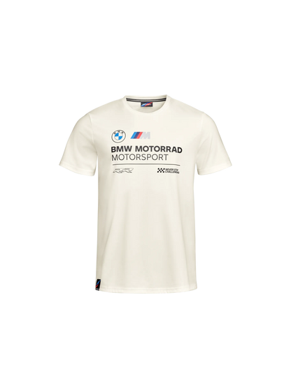BMW Motorrad M Logo Motorsport T-Shirt - White