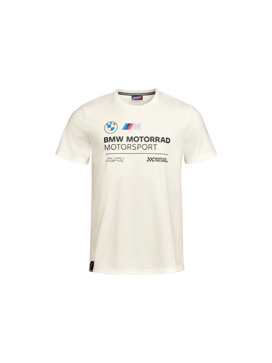 BMW Motorrad M Logo Motorsport T-Shirt - White