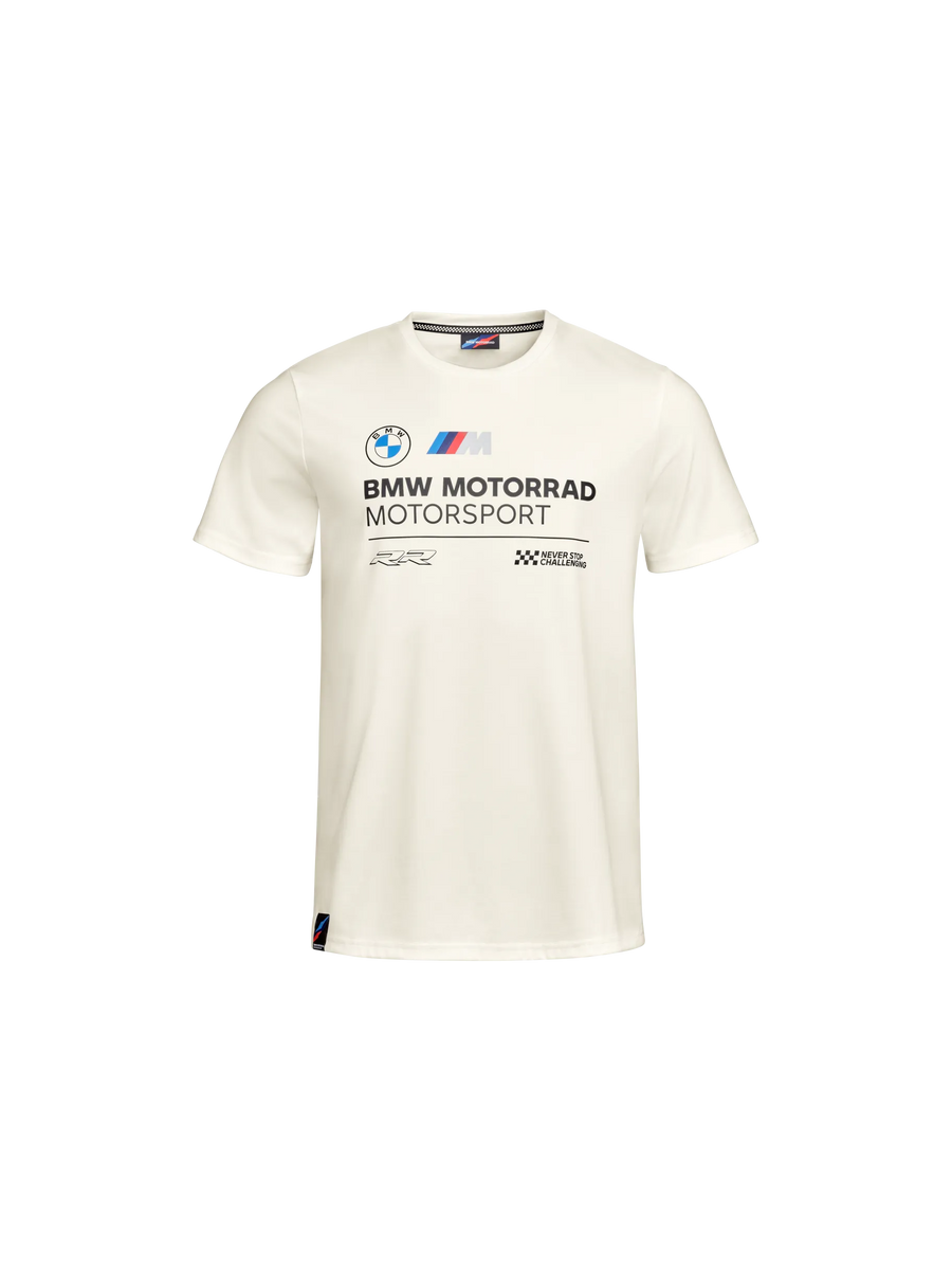 BMW Motorrad M Logo Motorsport T-Shirt - White