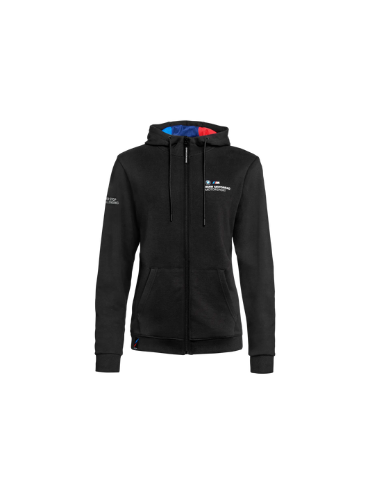 BMW Motorrad Motorsport Women’s Zip Hoodie - Black