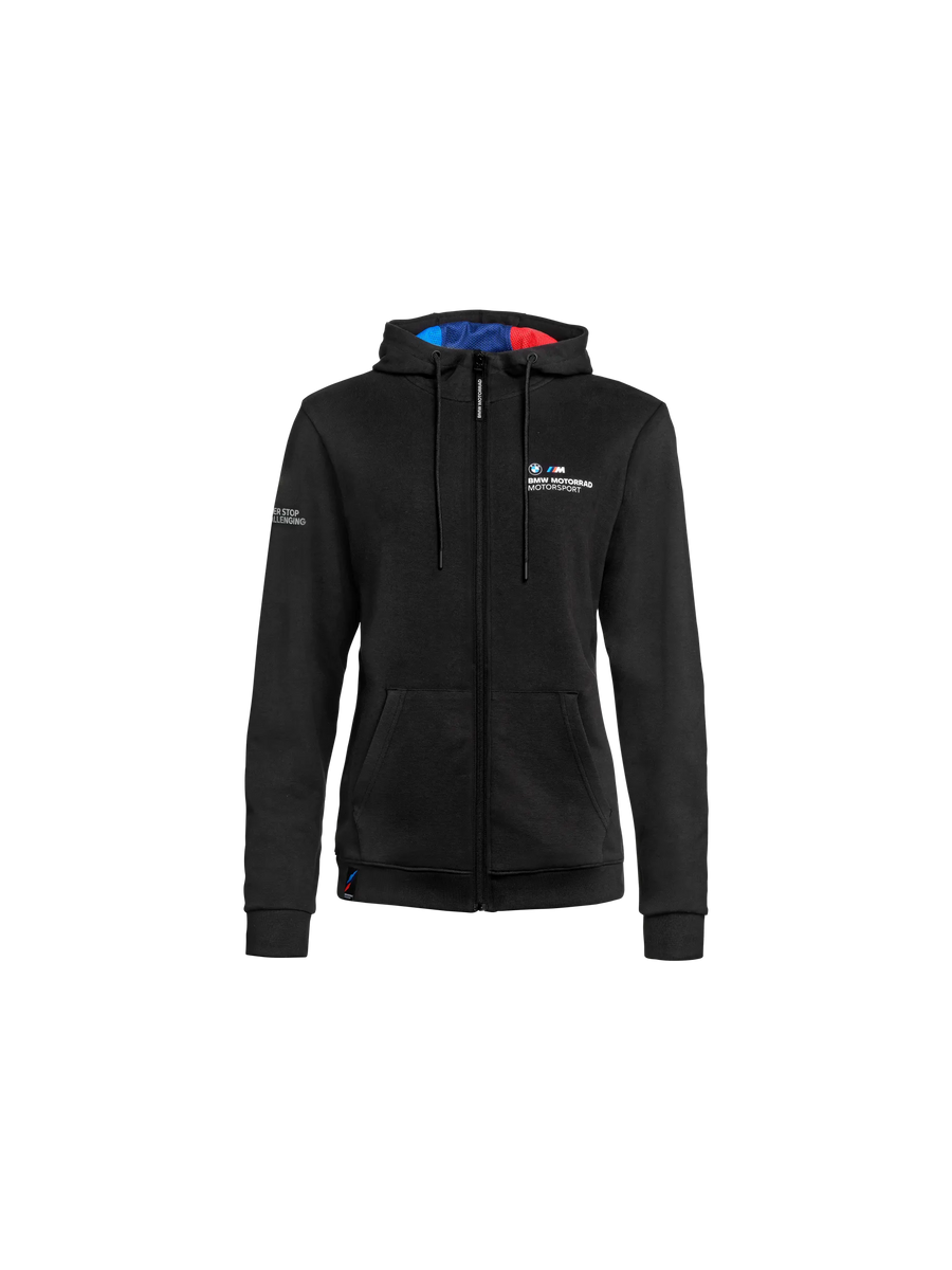 BMW Motorrad Motorsport Women’s Zip Hoodie - Black