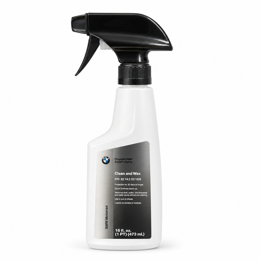 BMW CLEAN AND WAX — studio product photo
