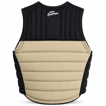Follow Employee of the Month Impact Vest — Khaki/Black - XL — back view