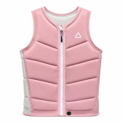 Follow Corp Women's Impact Vest — Pink/Pastel Pink - MDD — front view