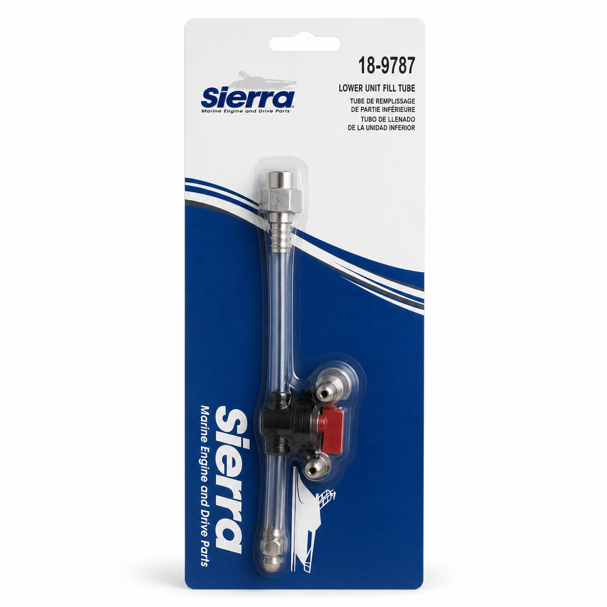 LOWER UNIT FILL TUBE IMPORT — studio product photo